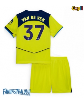 Tottenham Hotspur Micky van de Ven #37 Echipament de Fotbal Replică 2025-26 Copii Treilea (+ Șorturi)